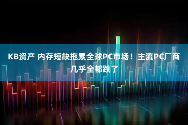 KB资产 内存短缺拖累全球PC市场！主流PC厂商几乎全都跌了
